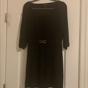 WHBM Longsleeve Black Dress